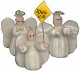 Unique Angel Minitures Handcrafted Inspirational Gifts