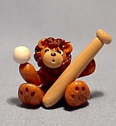 Baseball Lion School Mascot Gift 