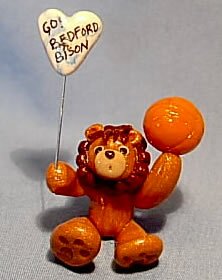 Basketball Lion Unique School Mascot Gift