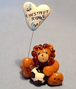 Soccer Lion School Mascot Gift