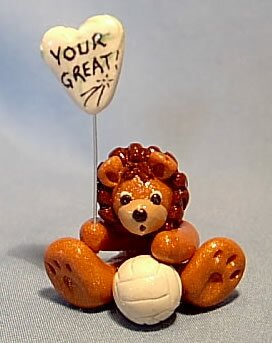 volleyball unique school mascot gift
