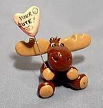 Moose Miniature Wildlife Unique Gift