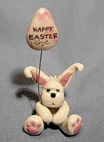 Easter Bunny Miniature Unique Gift