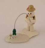 Fishing Snowman