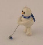 Golfing Snowman
