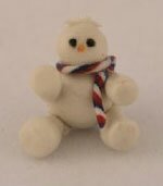 Snowman with Scarf